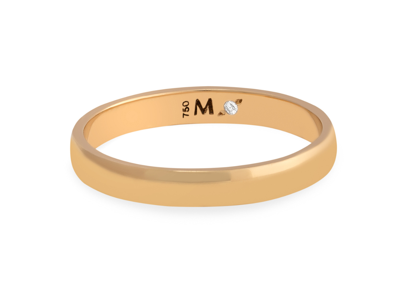Aliança Infinity Love Gold