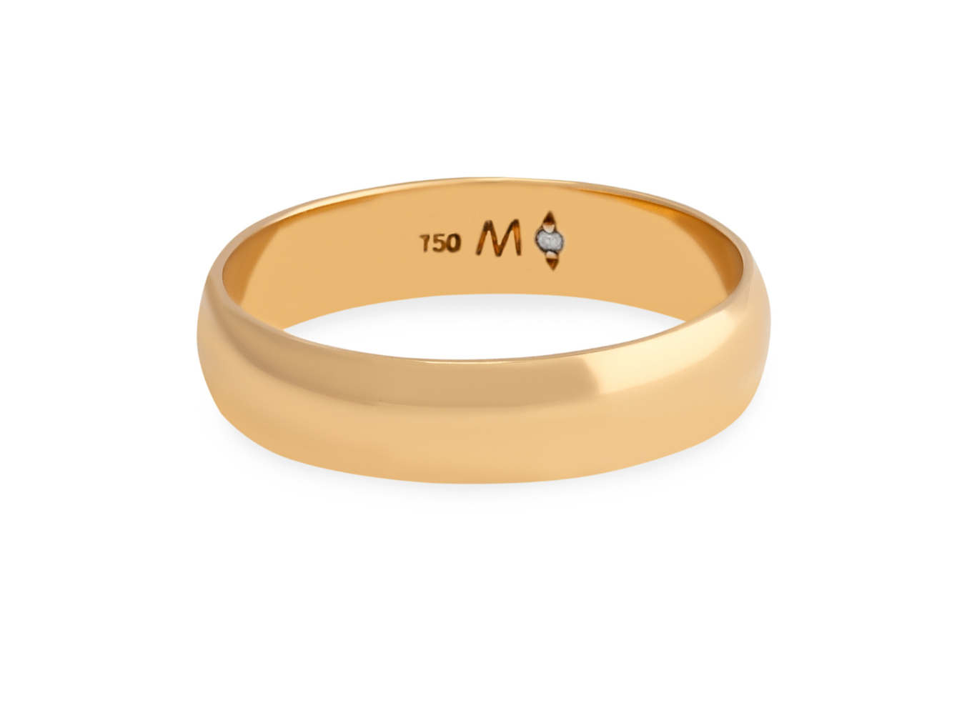 Aliança Infinity Love Gold