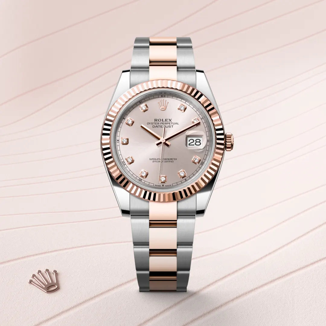 Rolex Datejust 41 Oyster, 41 mm, aço Oystersteel e ouro Everose M126331-0007 - imagem 1