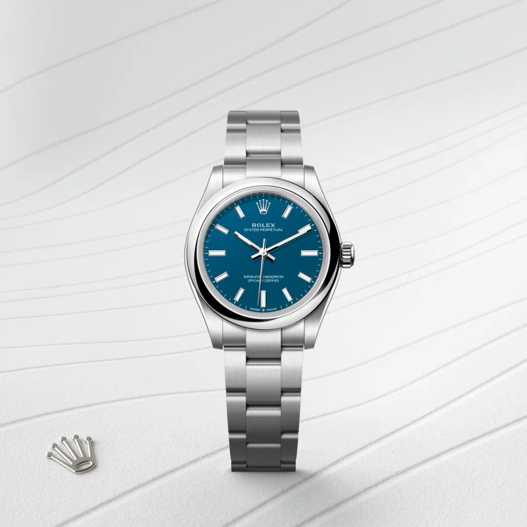 Rolex Oyster Perpetual 31 Oyster, 31 mm, aço Oystersteel M277200-0017 - imagem 1