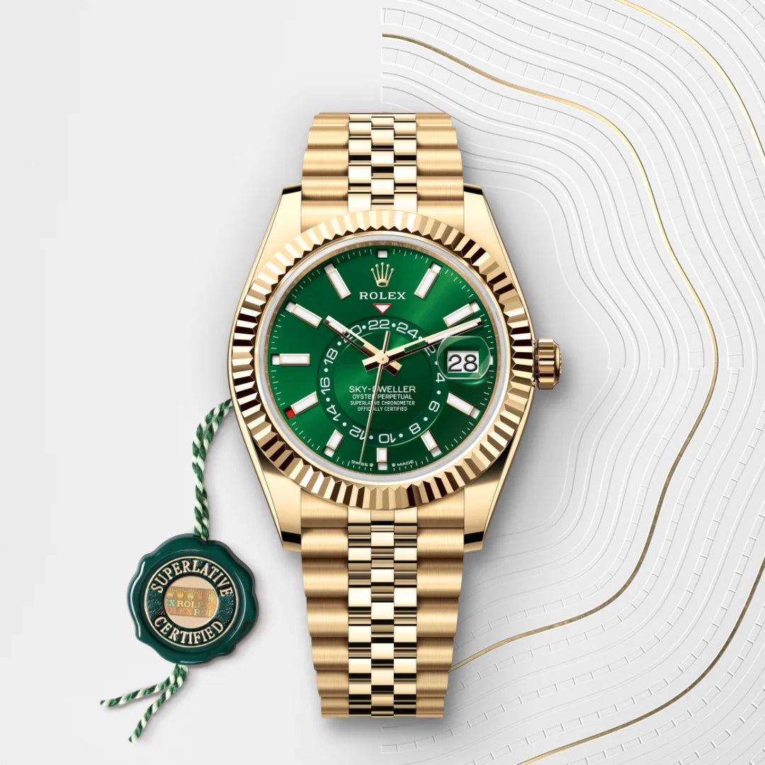 Rolex Sky-Dweller Oyster, 42 mm, ouro amarelo M336938-0008 - imagem 3