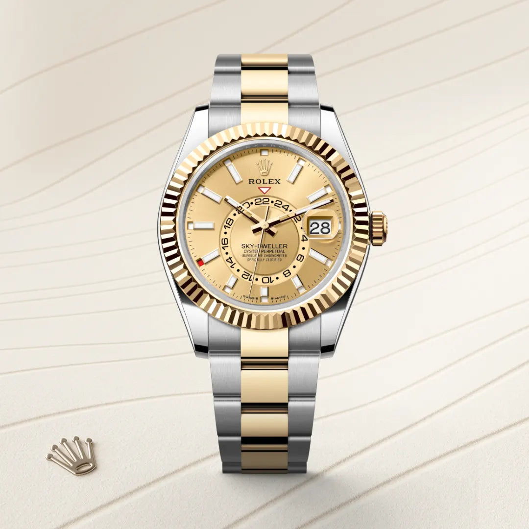 Rolex Sky-Dweller Oyster, 42 mm, aço Oystersteel e ouro amarelo M336933-0001 - imagem 1