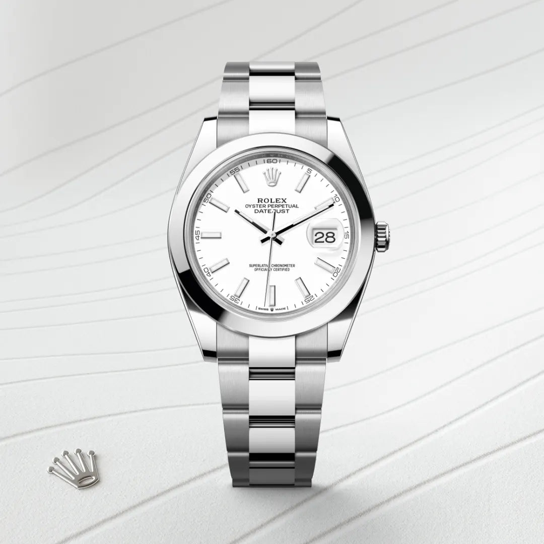 Rolex Datejust 41 Oyster, 41 mm, aço Oystersteel M126300-0005 - imagem 1