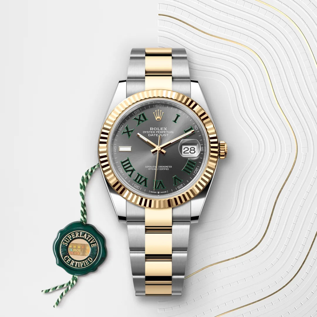 Rolex Datejust 41 Oyster, 41 mm, aço Oystersteel e ouro amarelo M126333-0019 - imagem 3