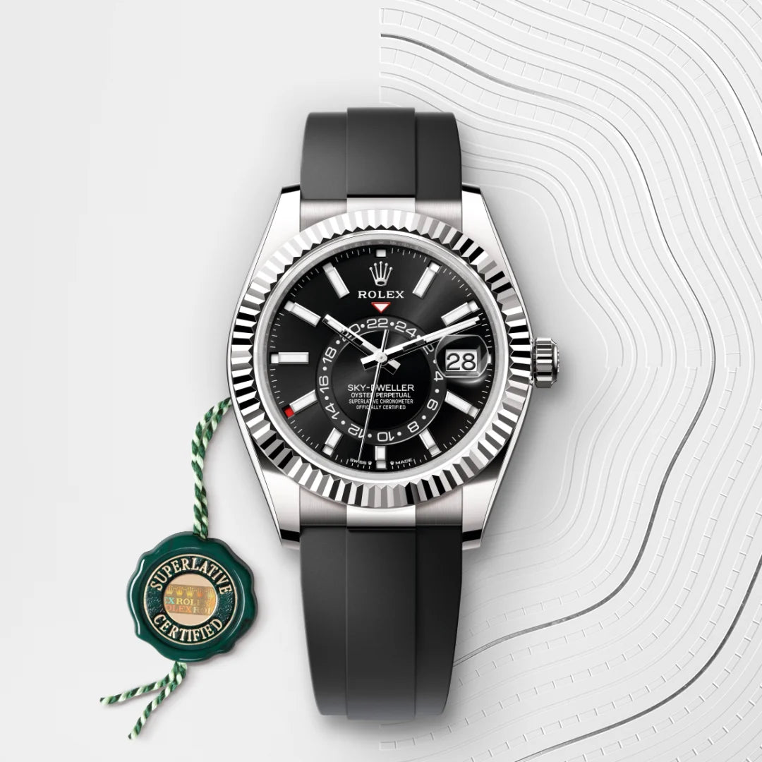 Rolex Sky-Dweller Oyster, 42 mm, ouro branco M336239-0002 - imagem 3