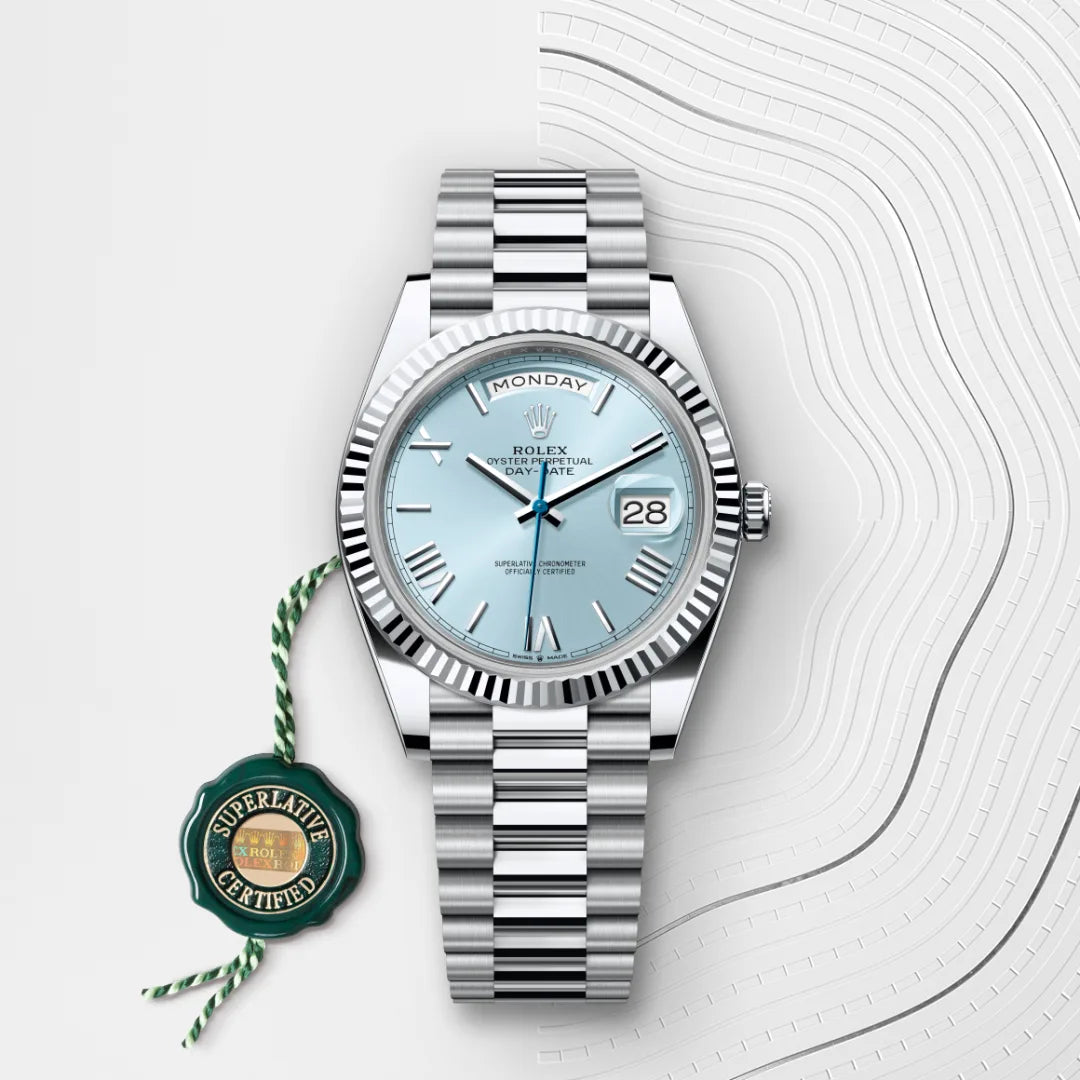 Rolex Day-Date 40 Oyster, 40 mm, platina M228236-0012 - imagem 3