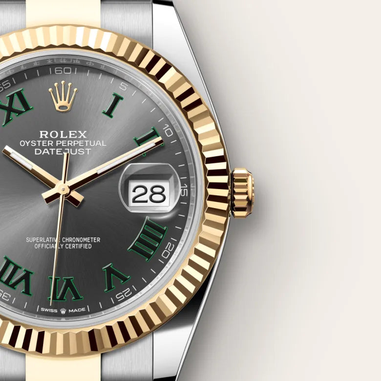 Rolex Datejust 41 Oyster, 41 mm, aço Oystersteel e ouro amarelo M126333-0019 - imagem 4