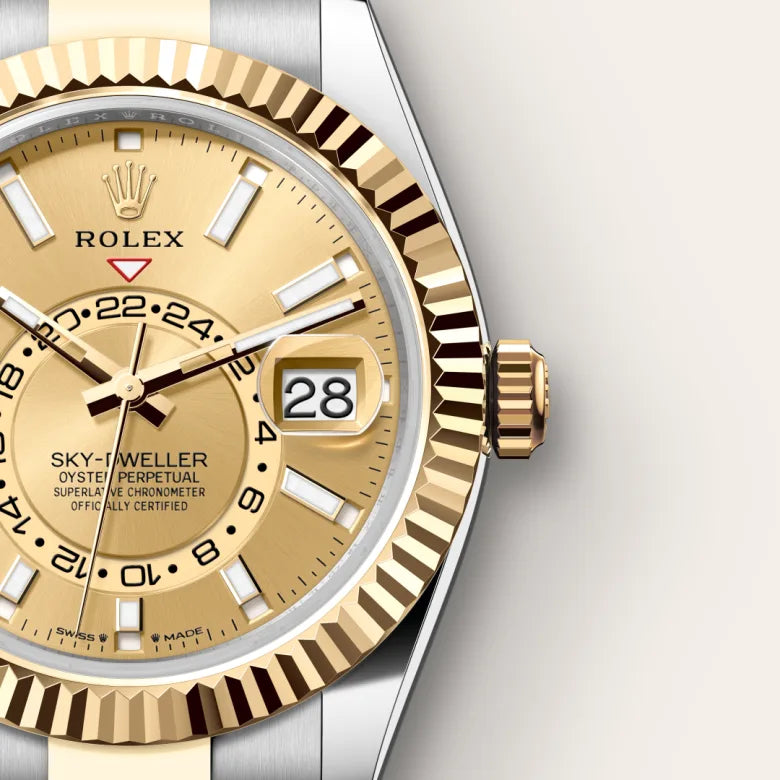 Rolex Sky-Dweller Oyster, 42 mm, aço Oystersteel e ouro amarelo M336933-0001 - imagem 4