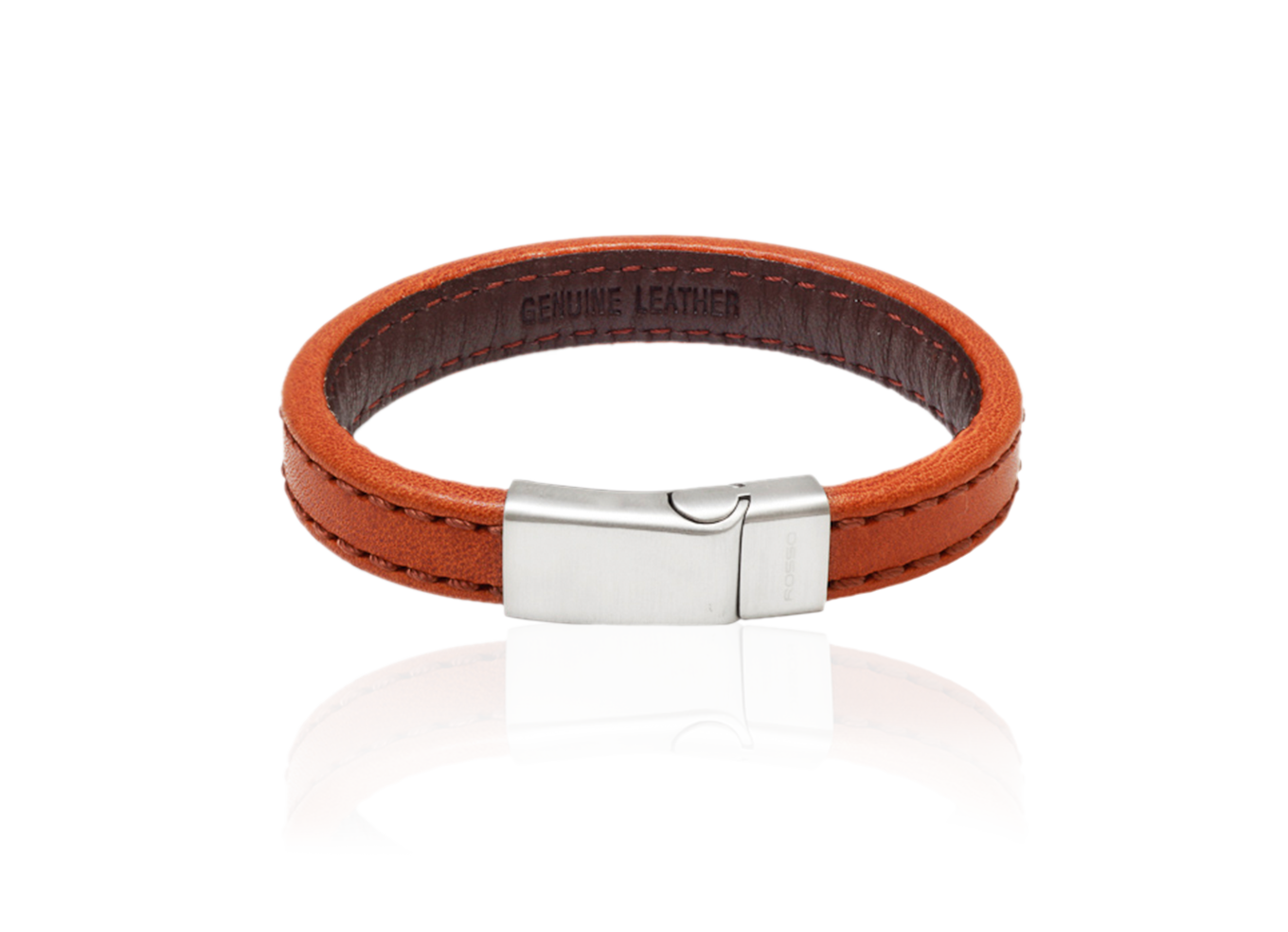 Bracelete Couro Marrom