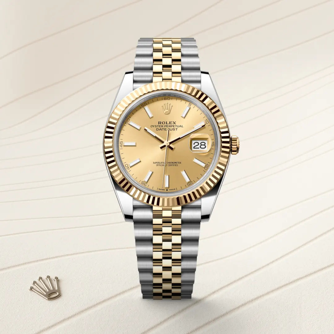 Rolex Datejust 41 Oyster, 41 mm, aço Oystersteel e ouro amarelo M126333-0010 - imagem 1