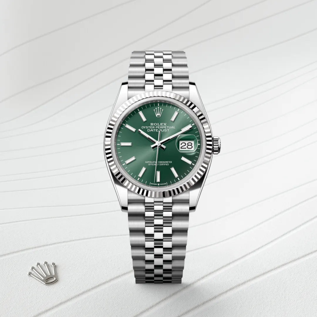 Rolex Datejust 36 Oyster, 36 mm, aço Oystersteel e ouro branco M126234-0051 - imagem 1
