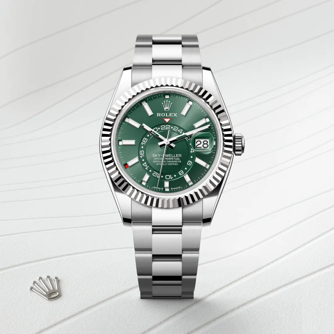 Rolex Sky-Dweller Oyster, 42 mm, aço Oystersteel e ouro branco M336934-0001 - imagem 1