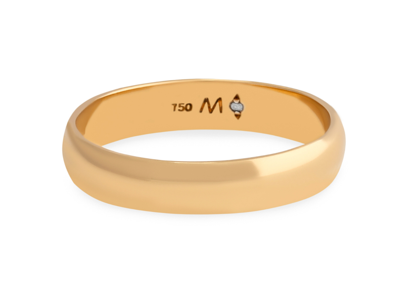 Aliança Infinity Love Gold