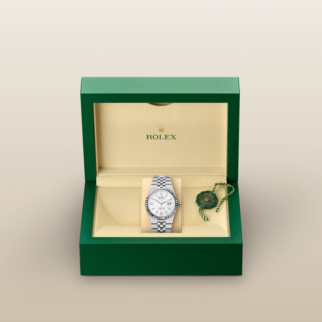 Rolex Land-Dweller 40 Oyster, 40 mm, aço Oystersteel e ouro branco M127334-0001 - imagem 2