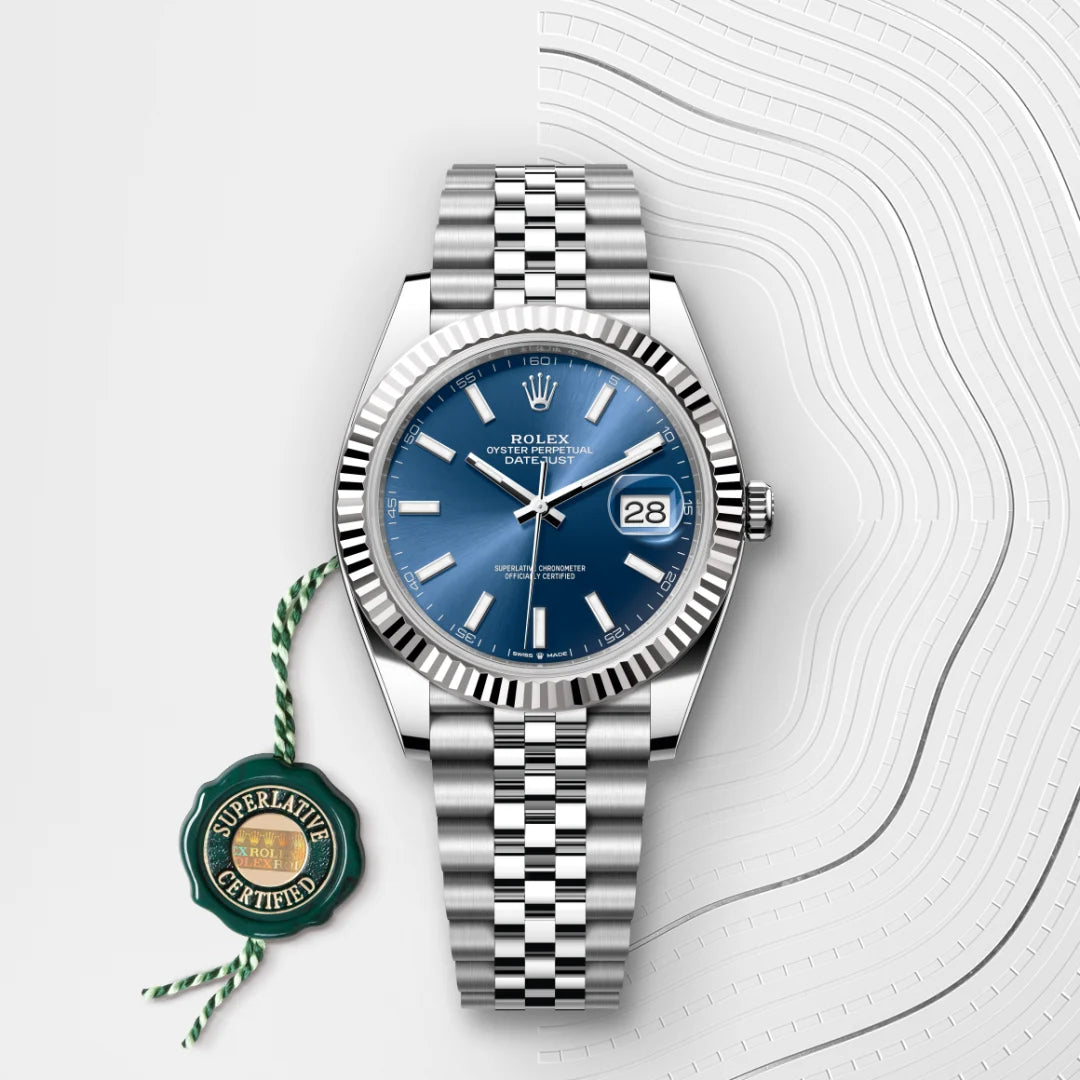 Rolex Datejust 41 Oyster, 41 mm, aço Oystersteel e ouro branco M126334-0002 - imagem 3