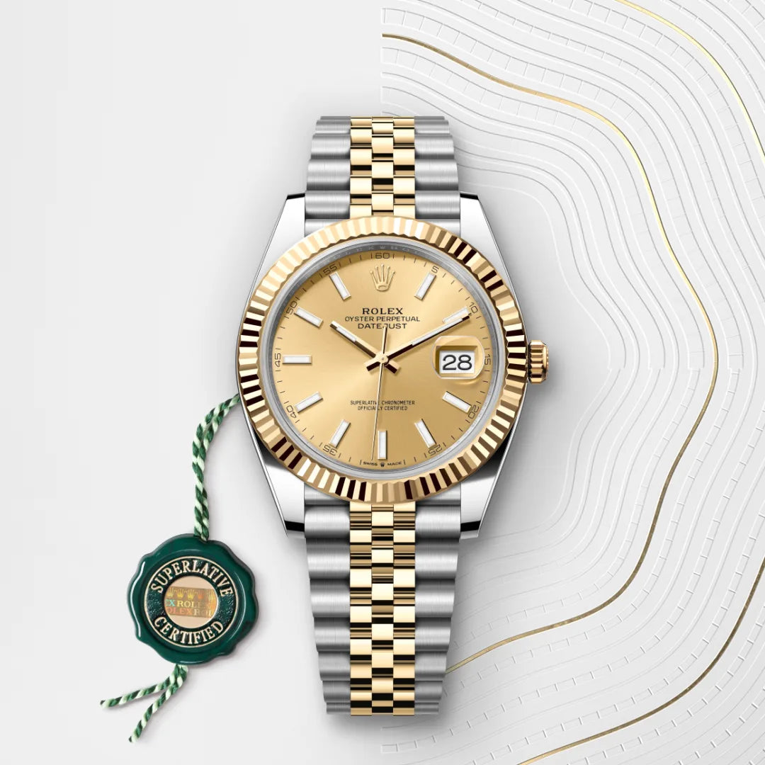 Rolex Datejust 41 Oyster, 41 mm, aço Oystersteel e ouro amarelo M126333-0010 - imagem 3