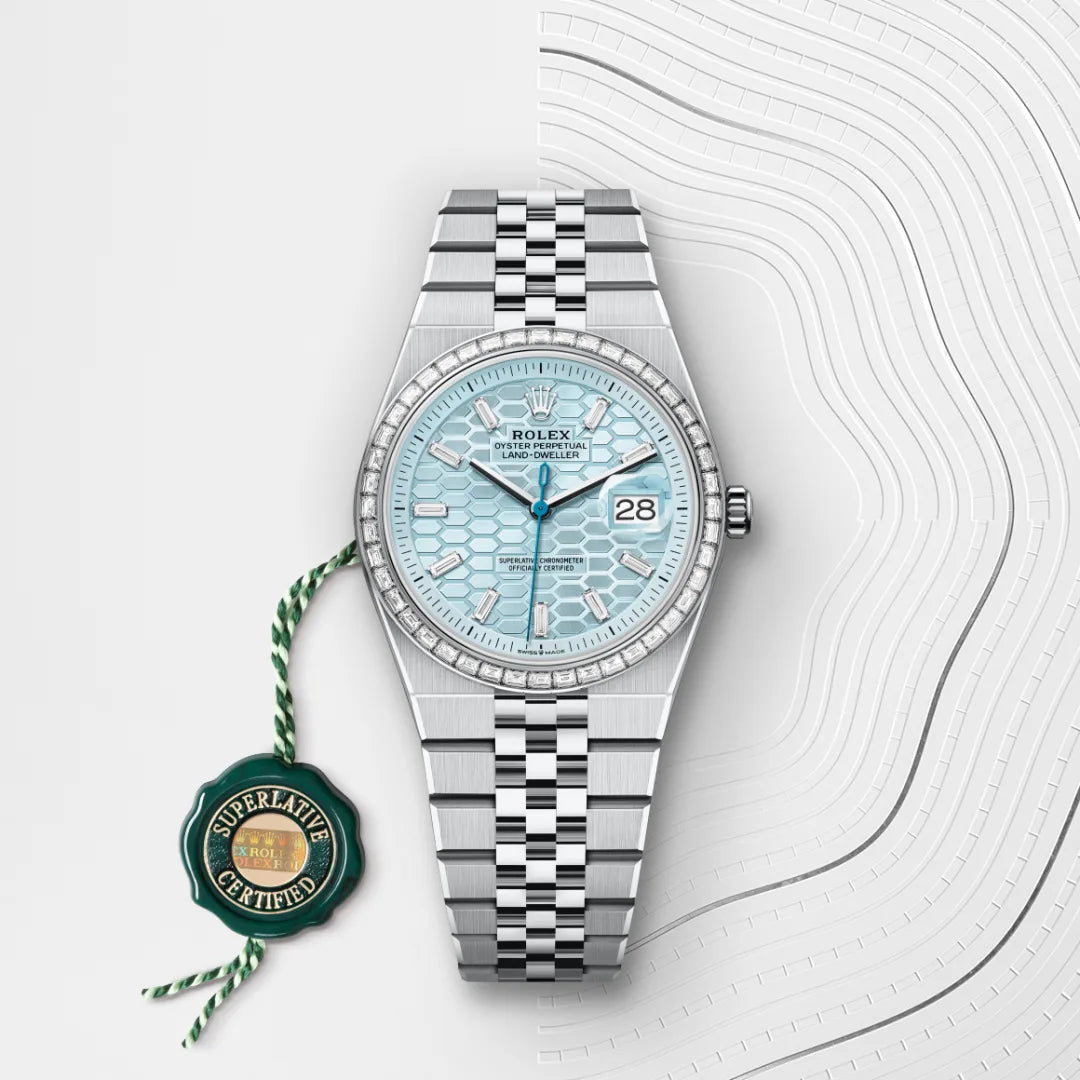 Rolex Land-Dweller 40 Oyster, 40 mm, platina M127336-0001 - imagem 3