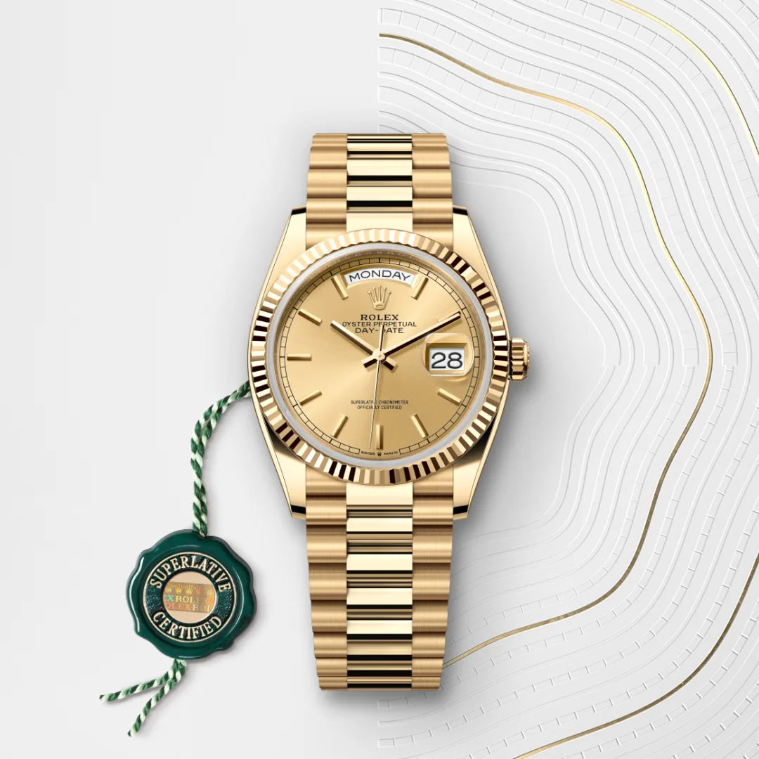 Rolex Day-Date 36 Oyster, 36 mm, ouro amarelo M128238-0045 - imagem 3