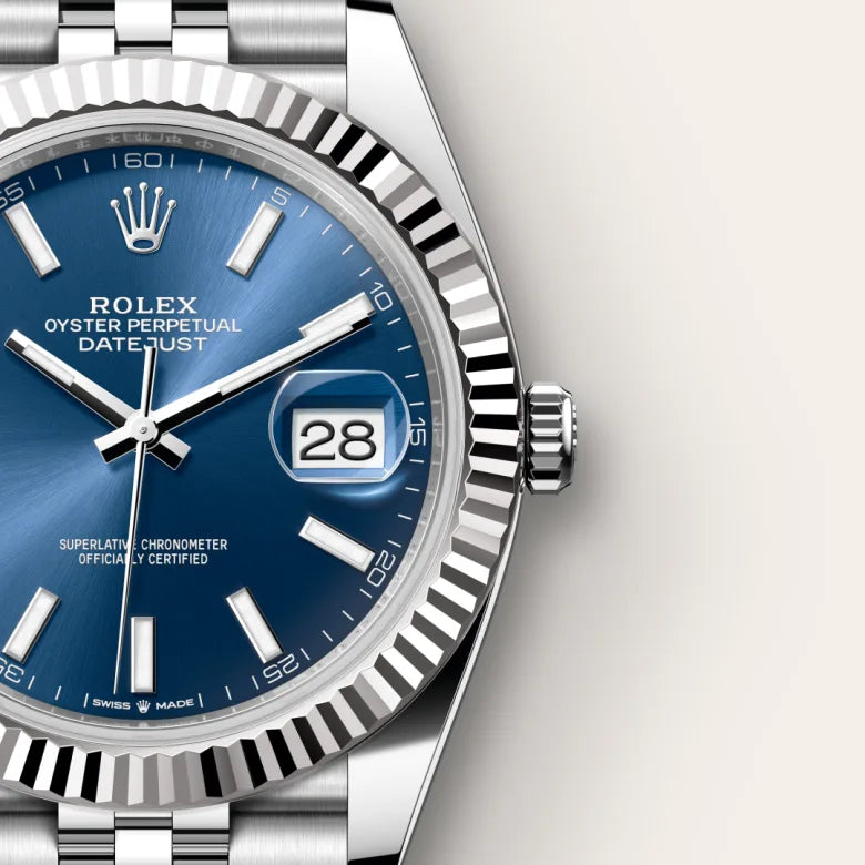Rolex Datejust 41 Oyster, 41 mm, aço Oystersteel e ouro branco M126334-0002 - imagem 4