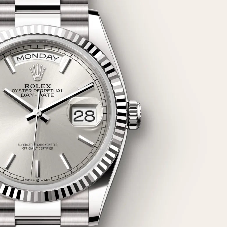 Rolex Day-Date 36 Oyster, 36 mm, ouro branco M128239-0005 - imagem 4