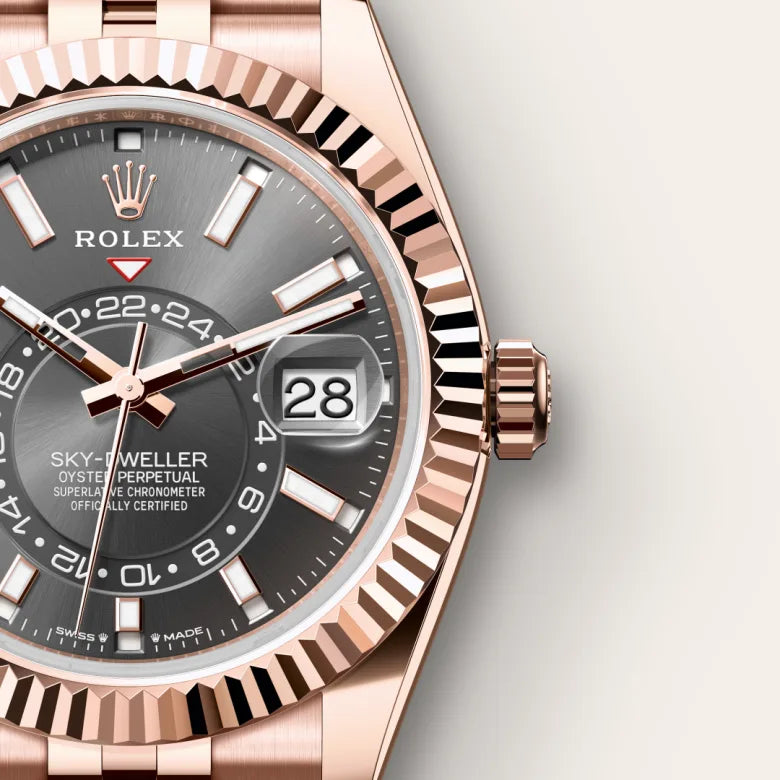 Rolex Sky-Dweller Oyster, 42 mm, ouro Everose M336935-0008 - imagem 4