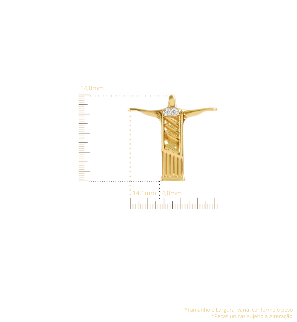 Pingente Cristo Redentor