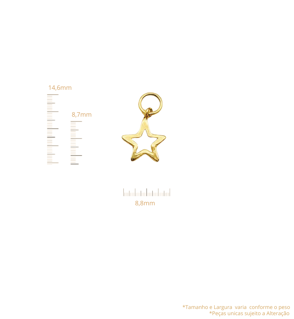 Pingente Estrela