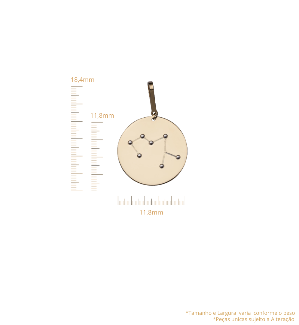Pingente Signos - Sagitário