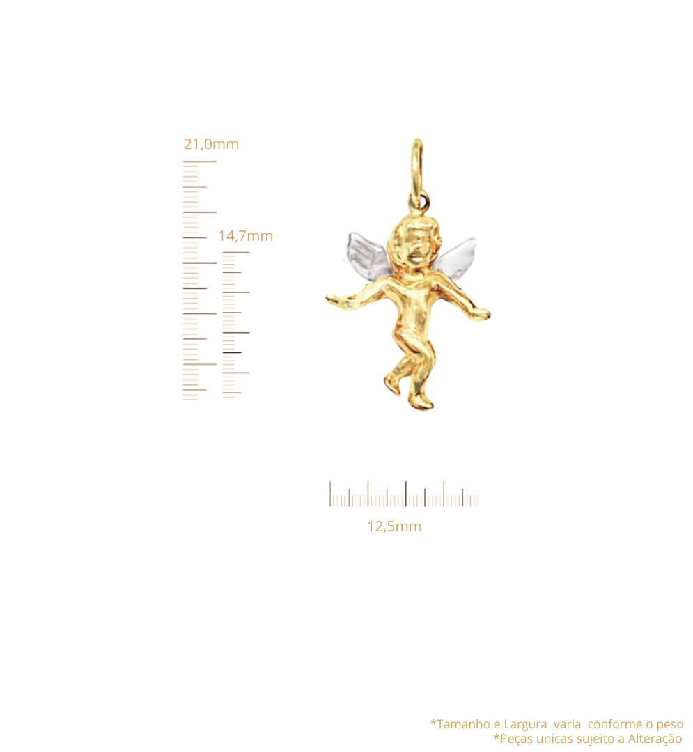 Pingente Anjo da Guarda