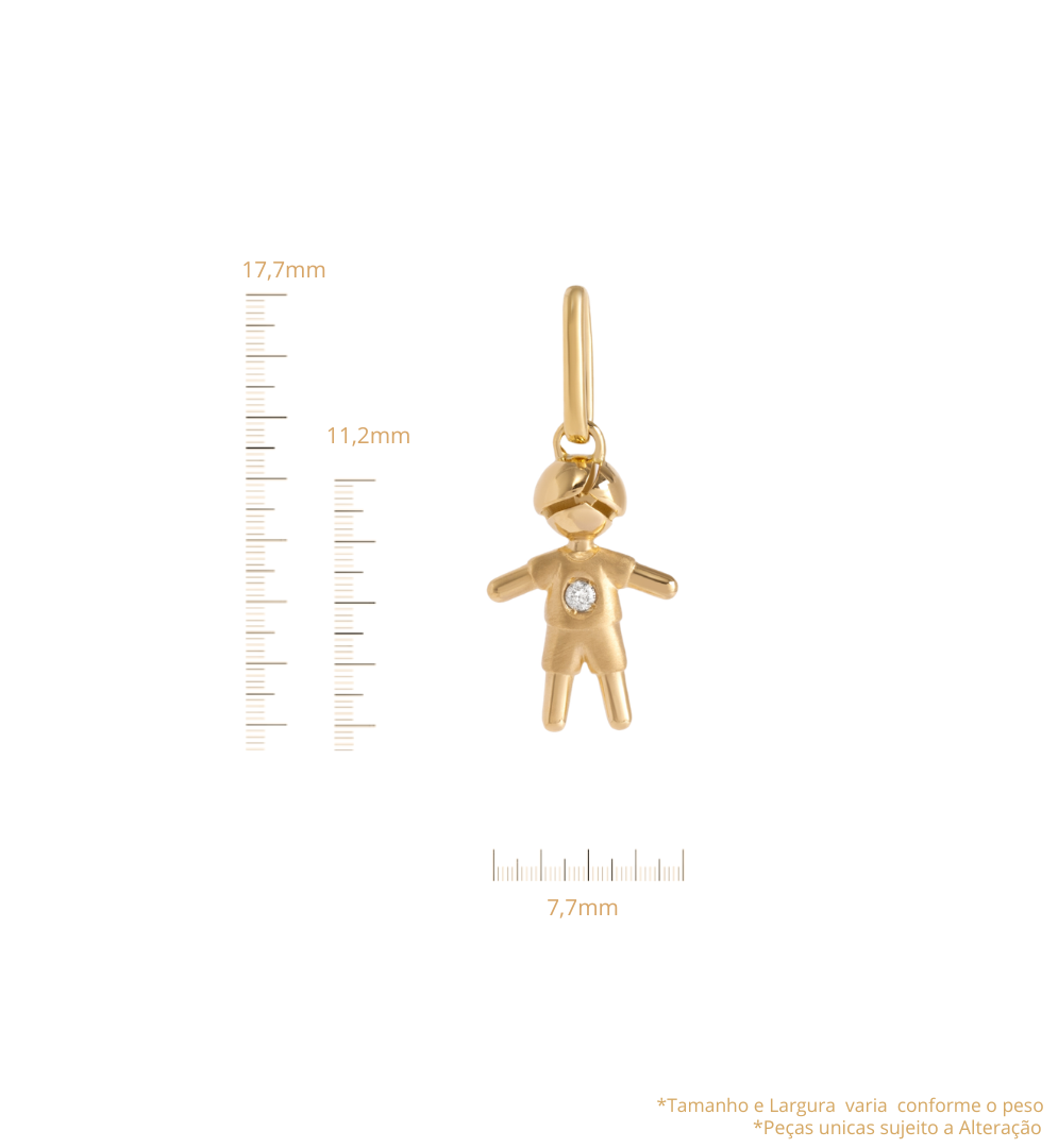 Pingente Menino