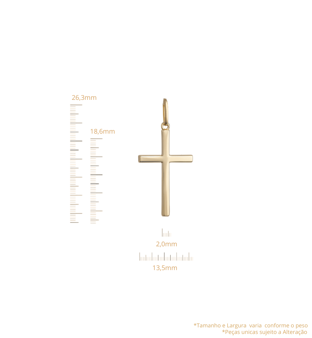Pingente Cruz