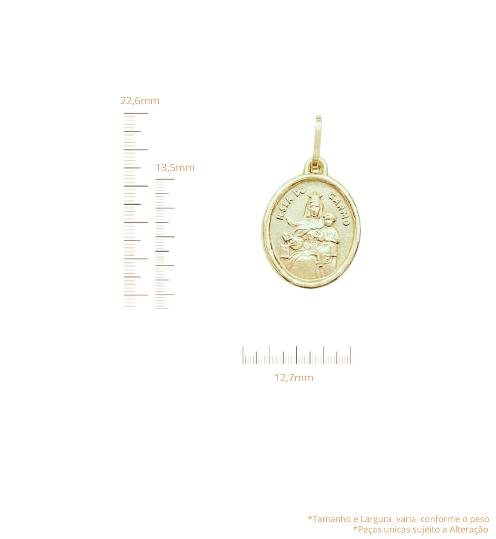 Medalha Nossa Senhora do Carmo
