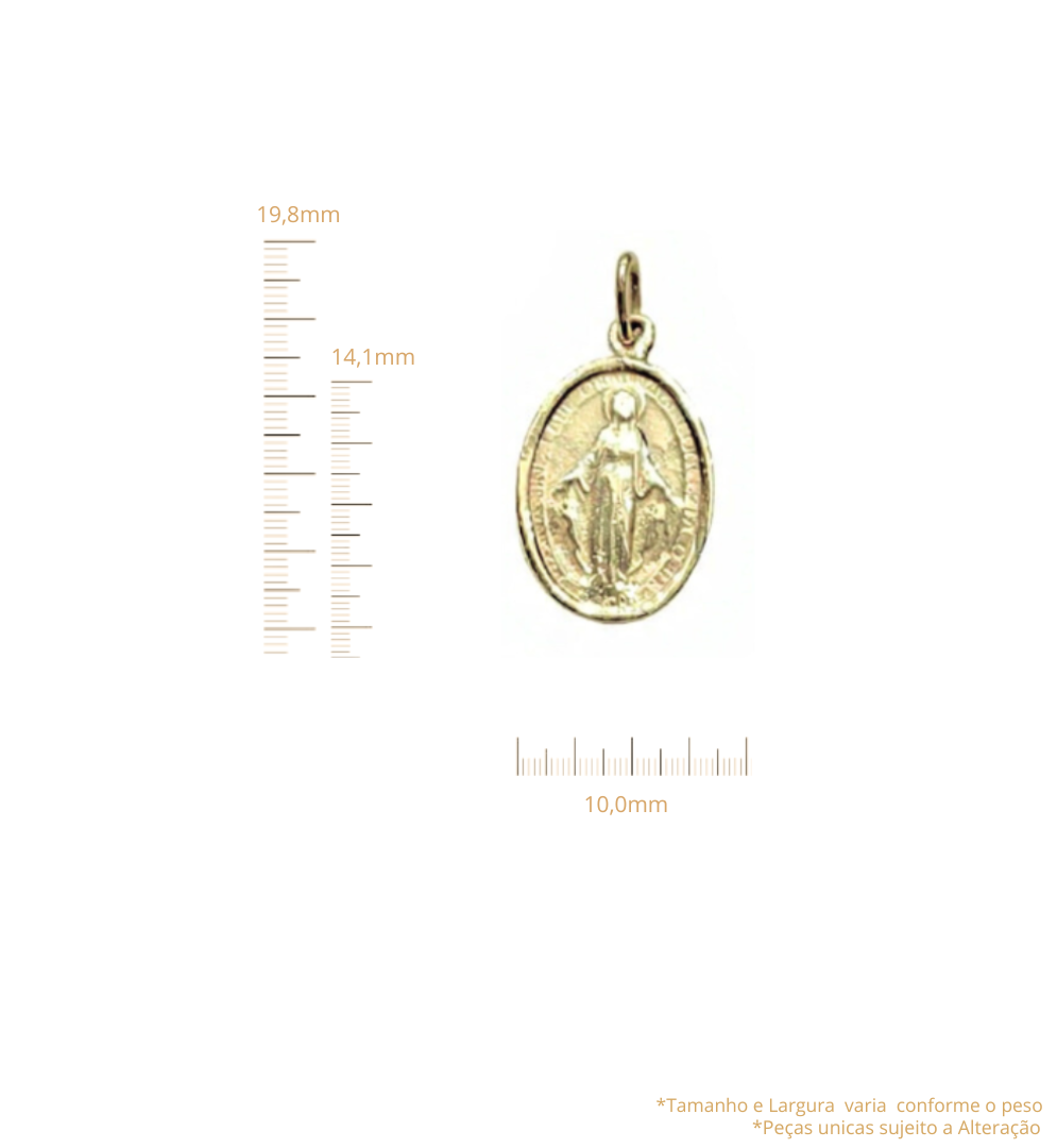 Medalha Nossa Senhora das Graças
