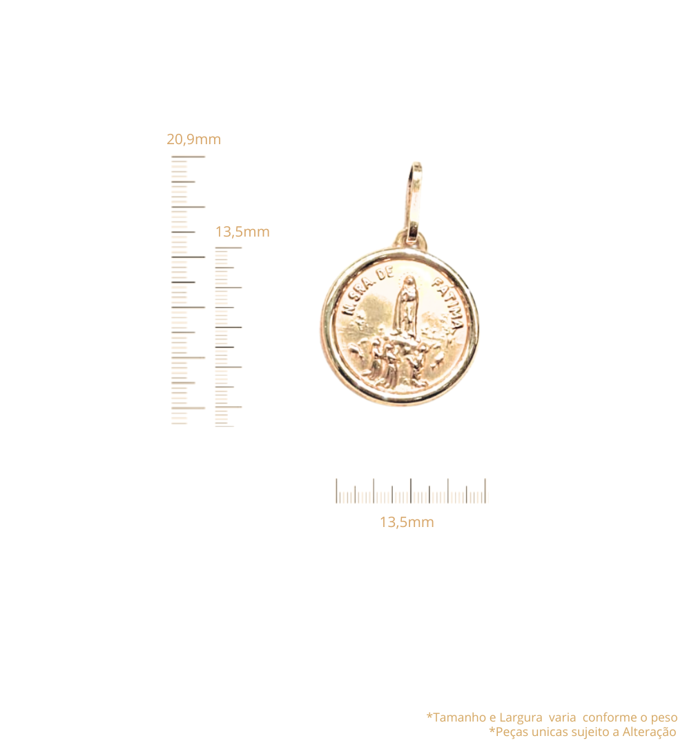 Medalha Nossa Senhora de Fátima