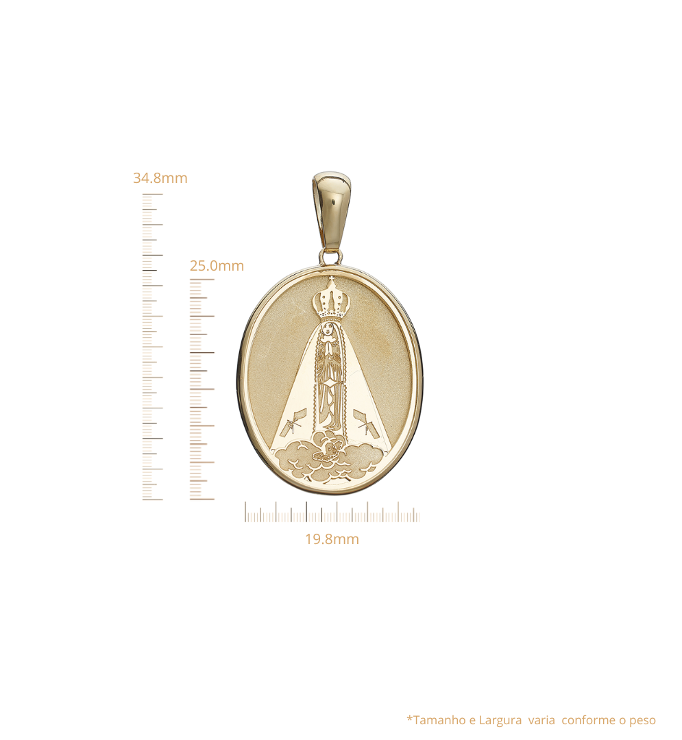 Medalha Nossa Senhora Aparecida
