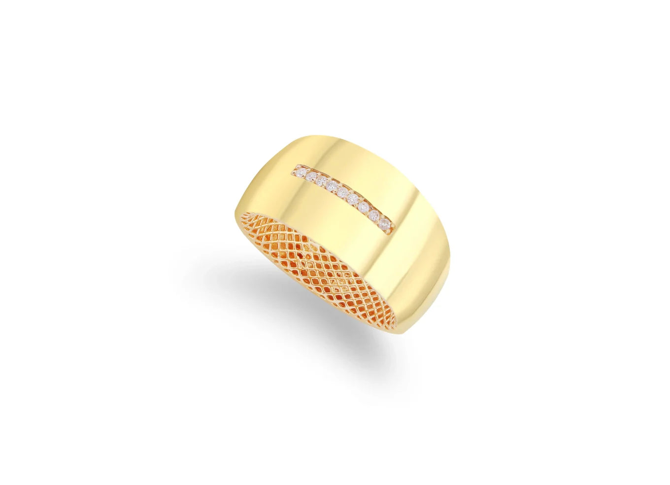 Anel Ouro Amarelo
