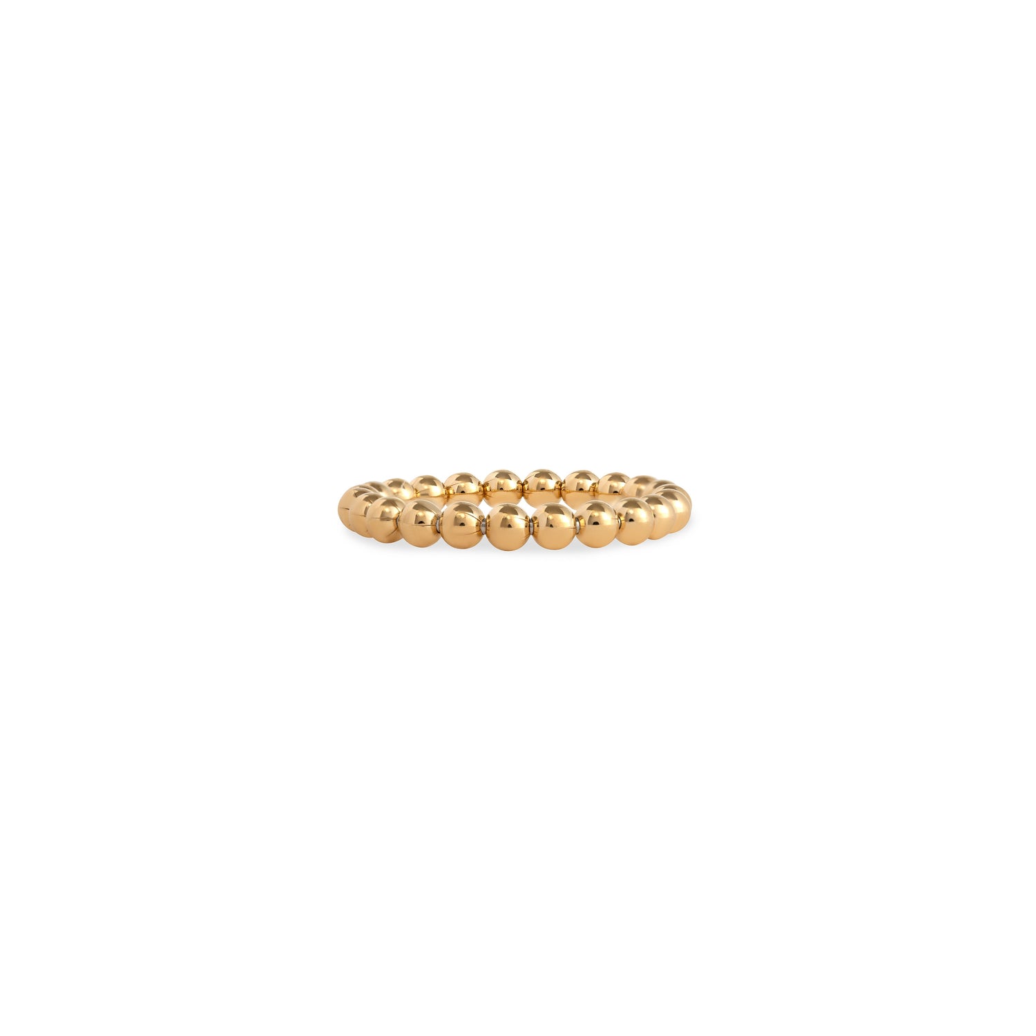 Anel Bolinha Ouro Amarelo