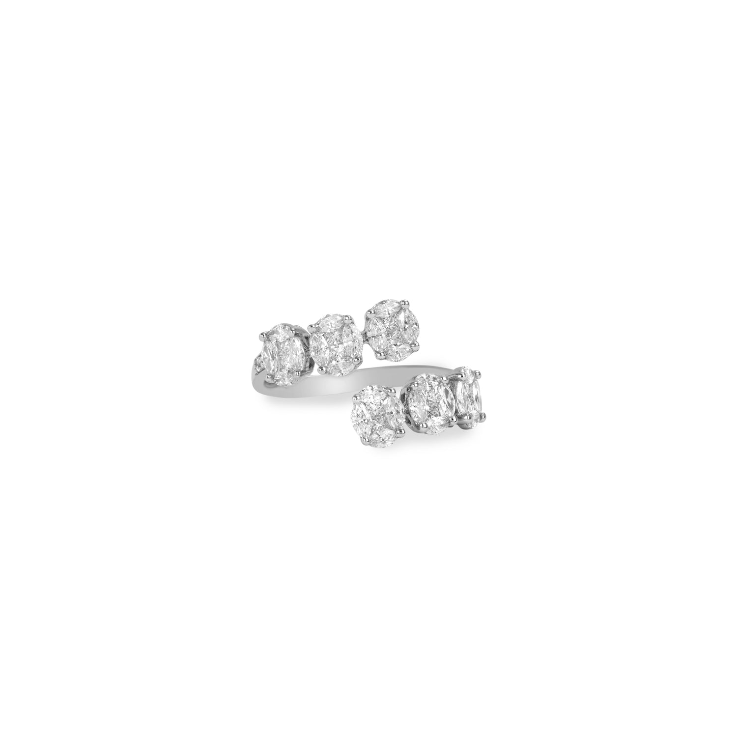 Anel Diamantes Ilusion