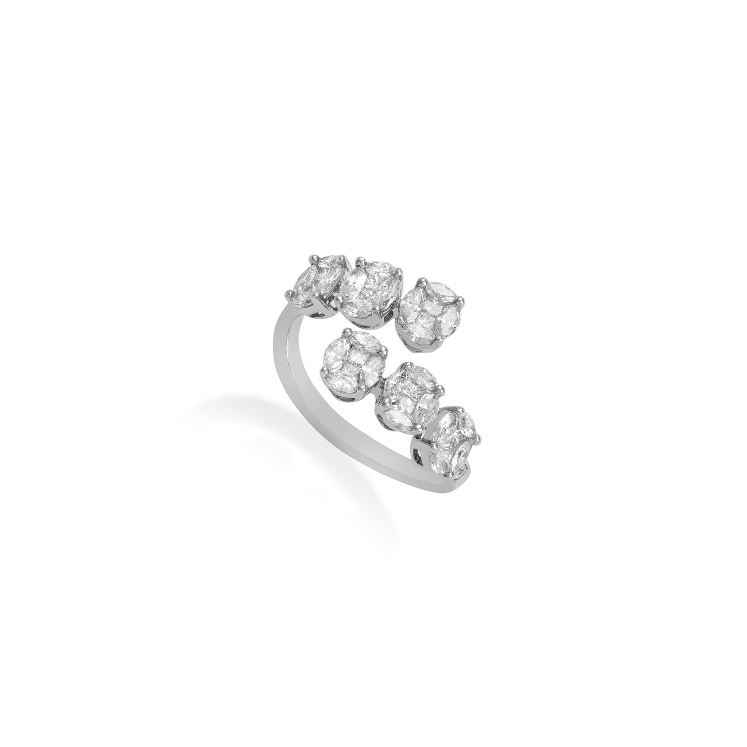 Anel Diamantes Ilusion