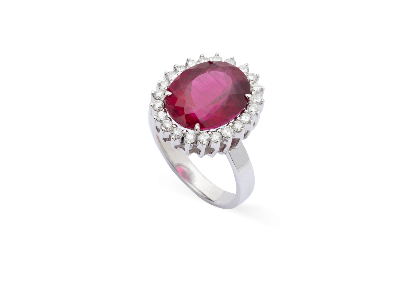 Anel Turmalina Rosa