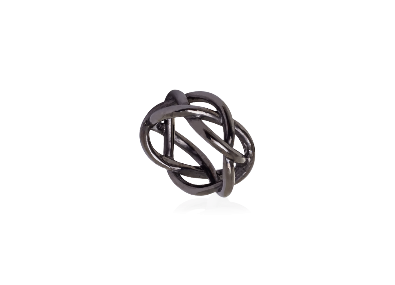 Anel Infinite Black