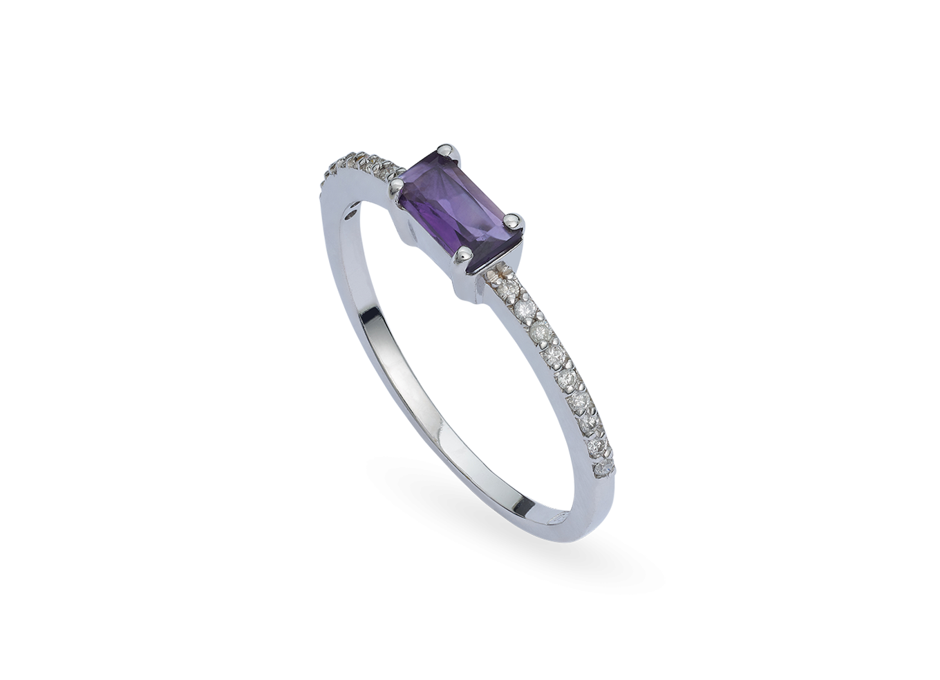 Anel Lucid Ametist