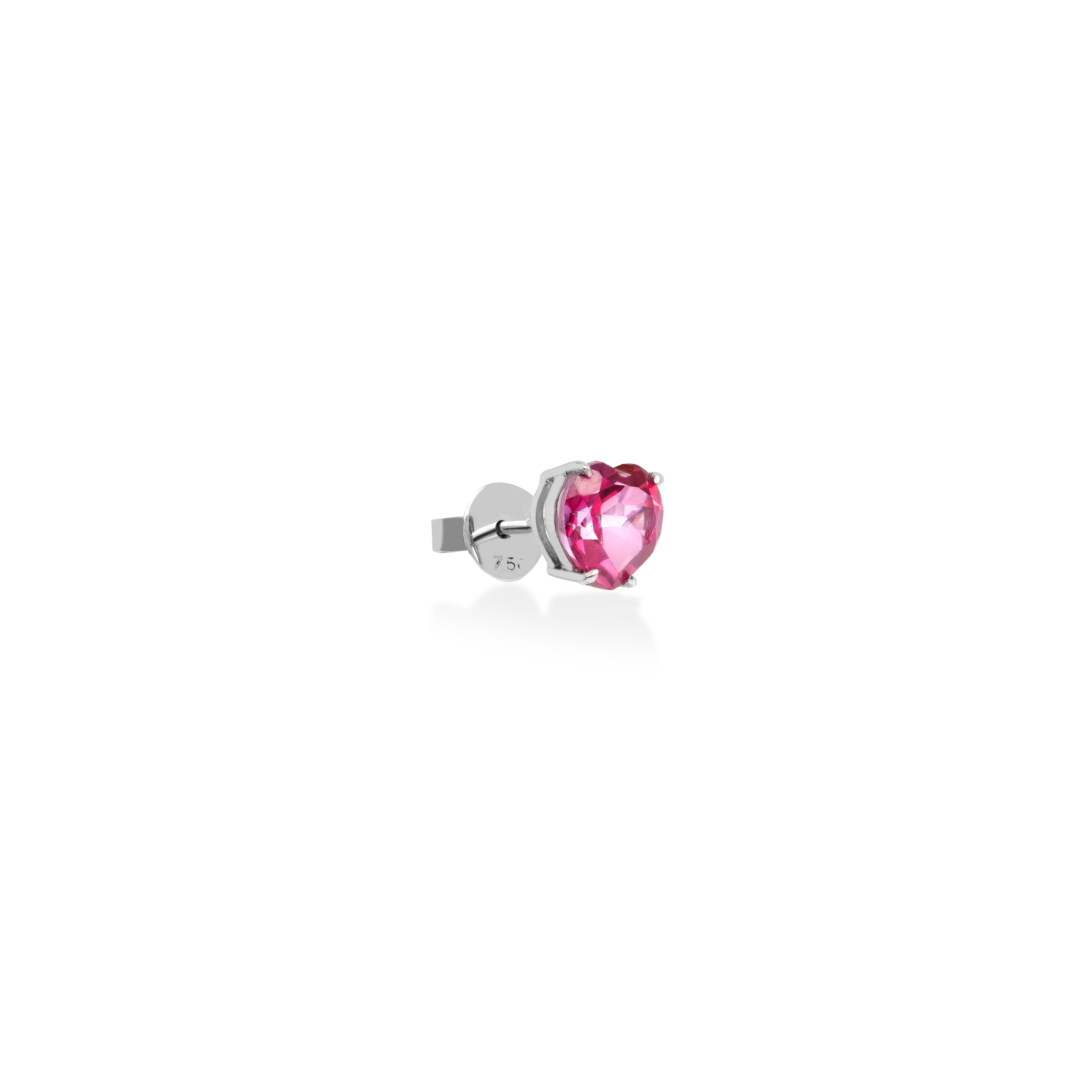 Brinco Topazio Rosa