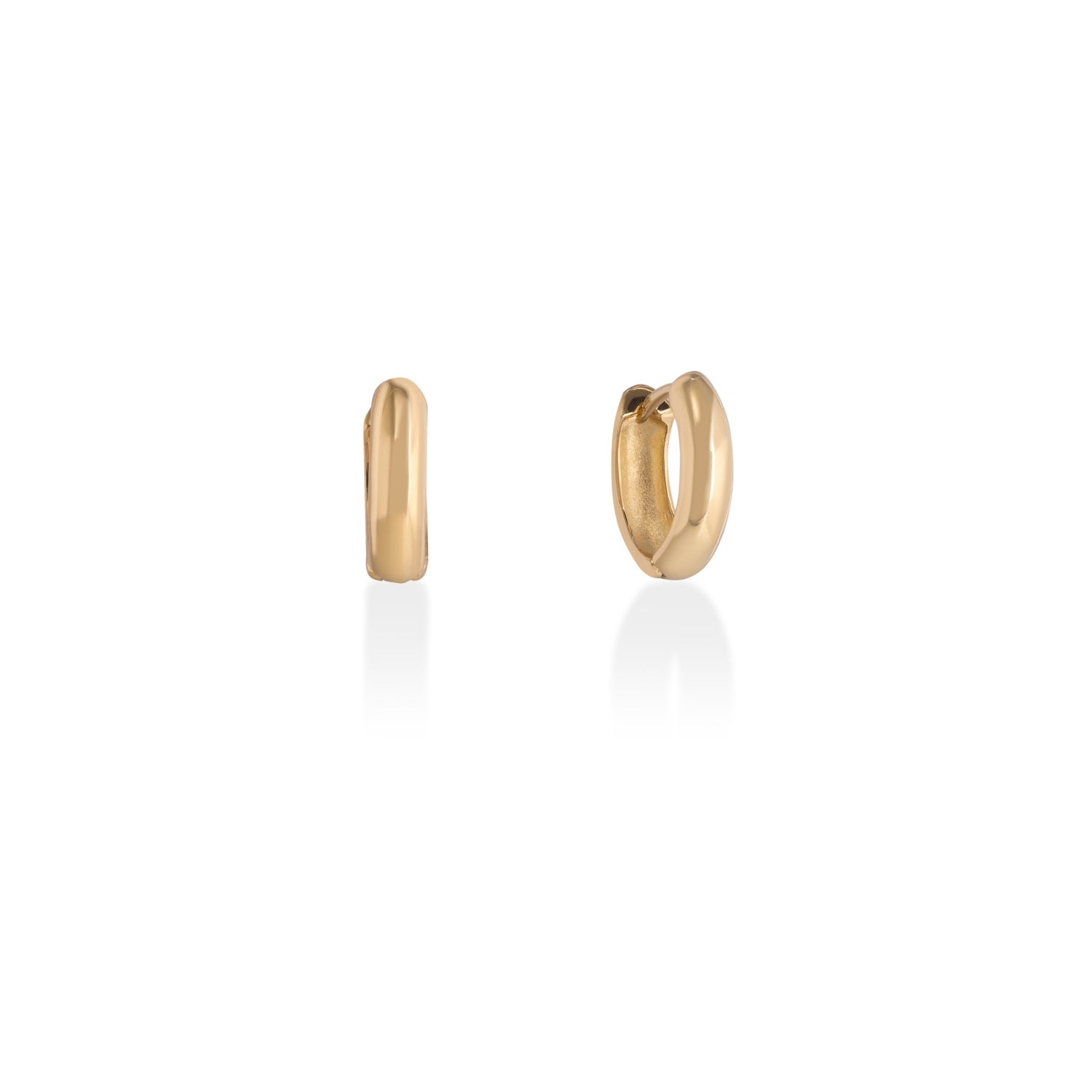 Brinco Argola em Ouro Amarelo