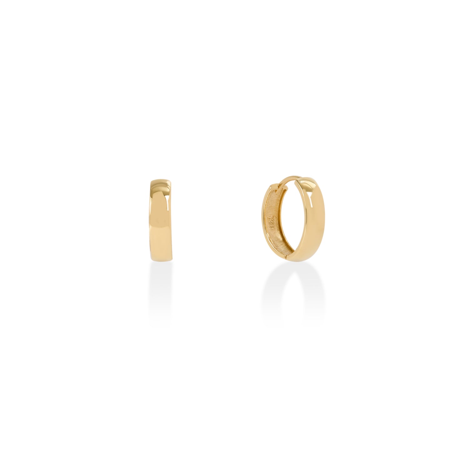 Brinco Argola em Ouro Amarelo