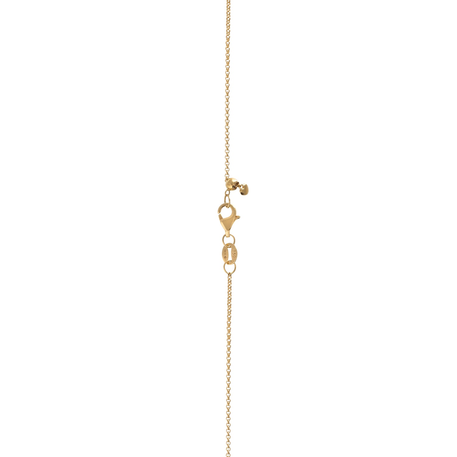 Colar em Ouro Amarelo com Diamantes
