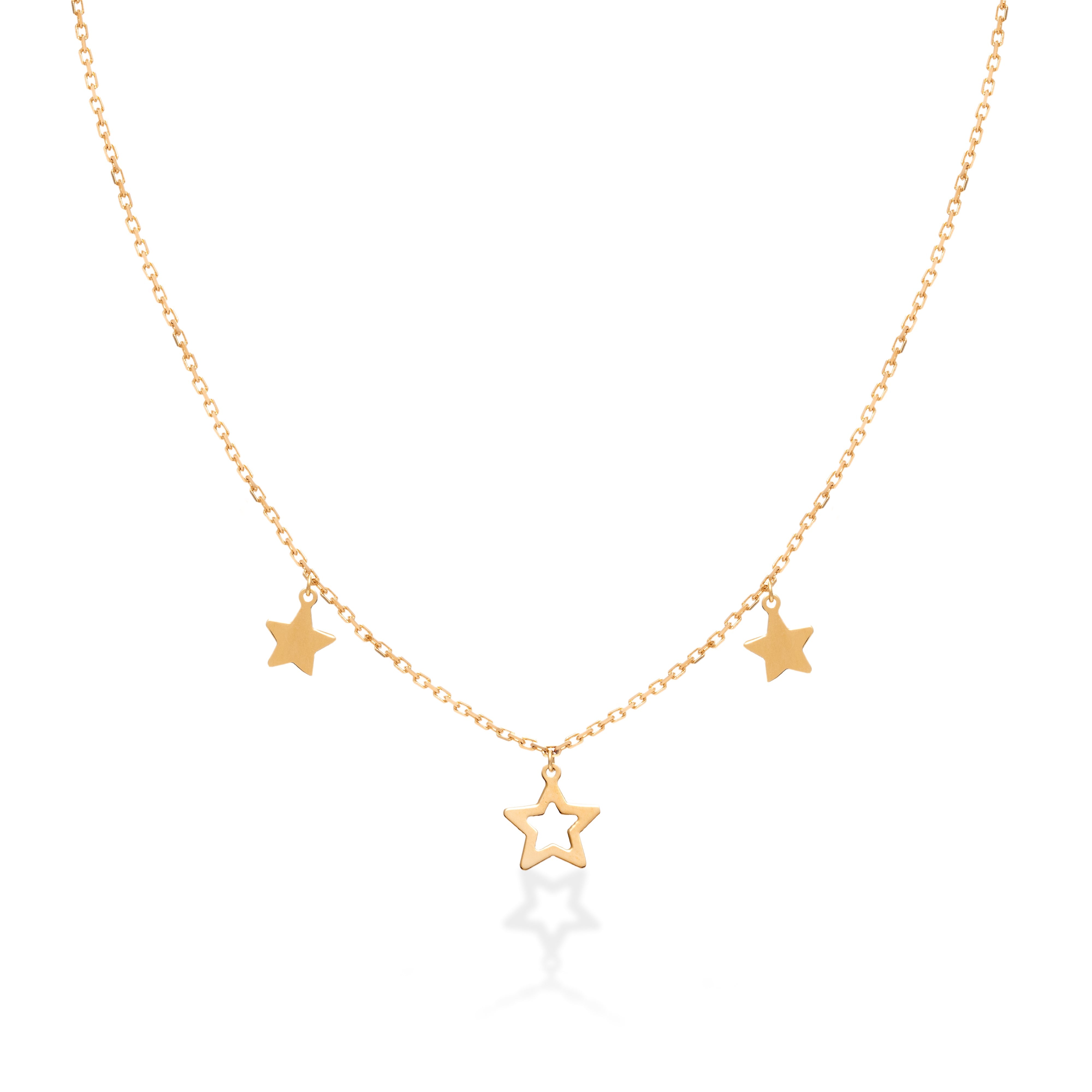 Colar Três Estrelas