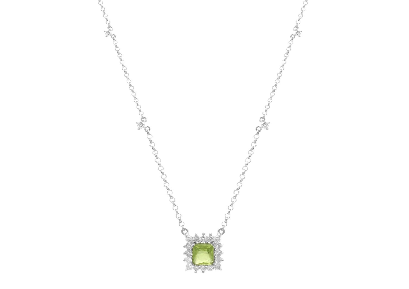 Colar Peridoto