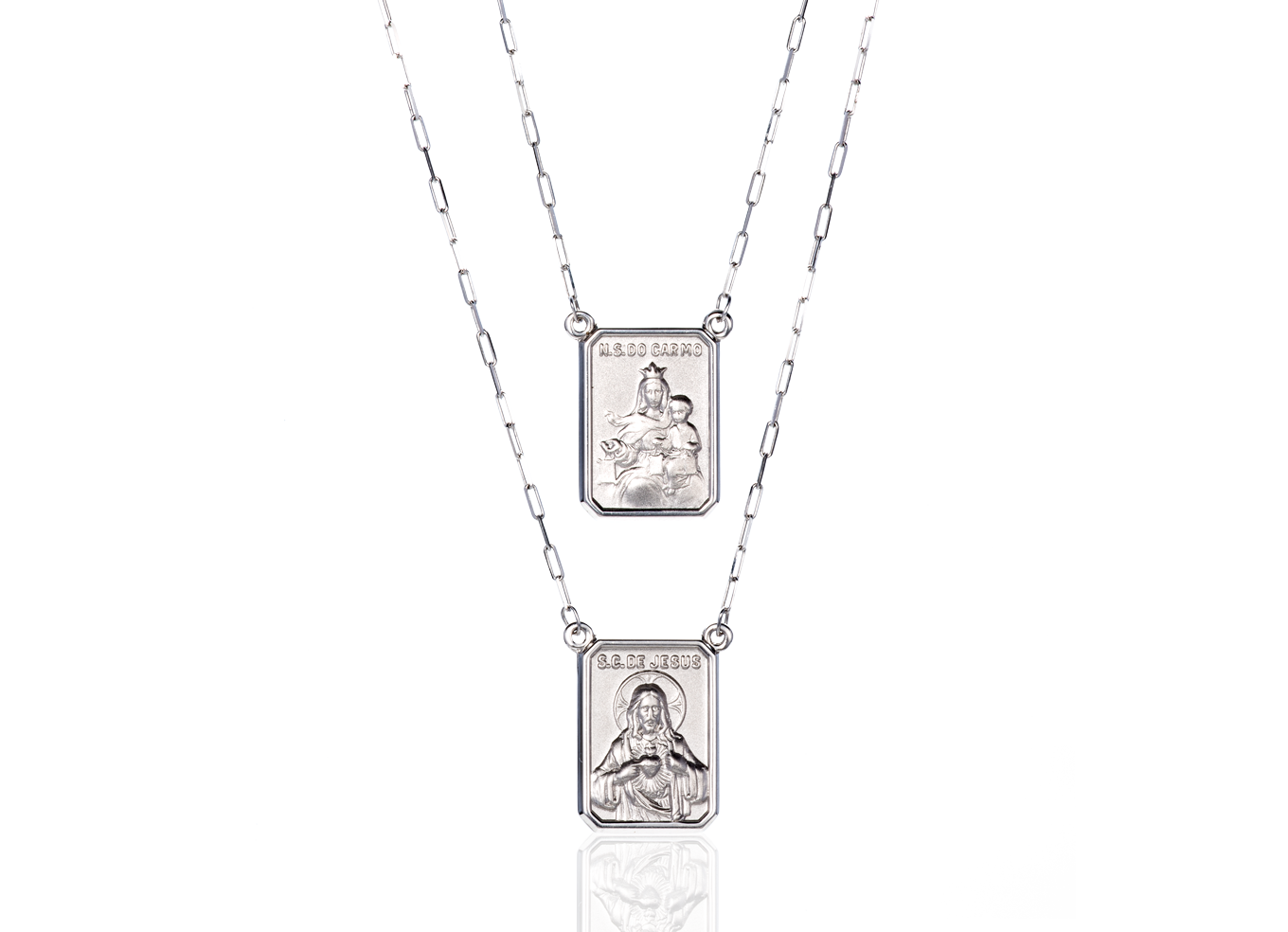 Escapulário Ouro Branco