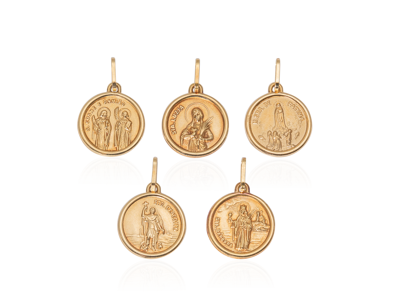 Pingentes Medalhas de Santos Católicos